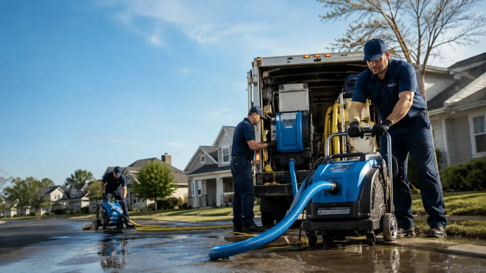 Flood Damage Cleanup in Rock, WV